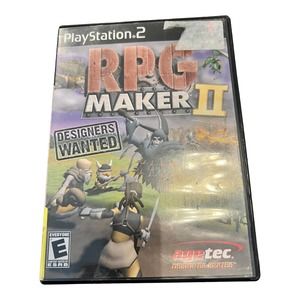 RPG Maker 2 Video Game for the Playstation 2